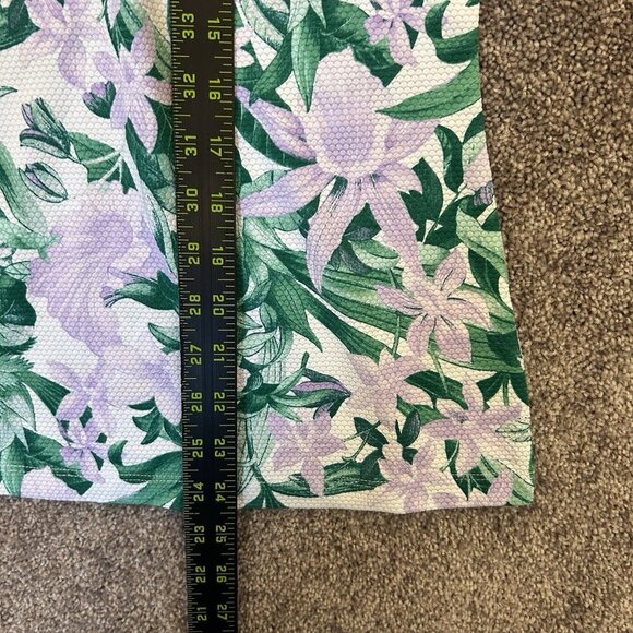 Tommy Bahama Women's Long Sleeve Top Jacket Size XS Floral 1/4 Zip Mock Neck NWT - Picture 6 of 11